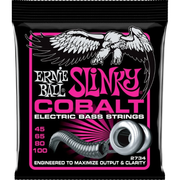 Ernie Ball 2734 Cobalt Super Slinky Bass
